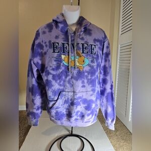 Pokémon Eevee Tie-Dye Hoodie – BoxLunch Exclusive Size: Medium
